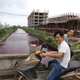 Illustration for article titled River in China mysteriously turns blood-red overnight